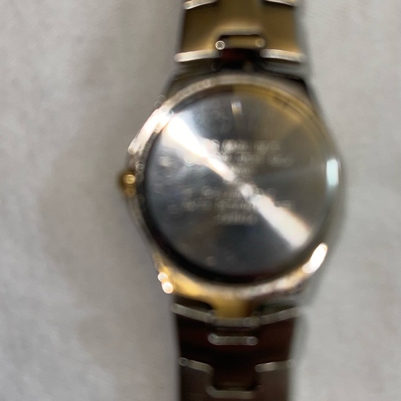 Anne Klein Womens silver and gold two toned classic watch main image 6